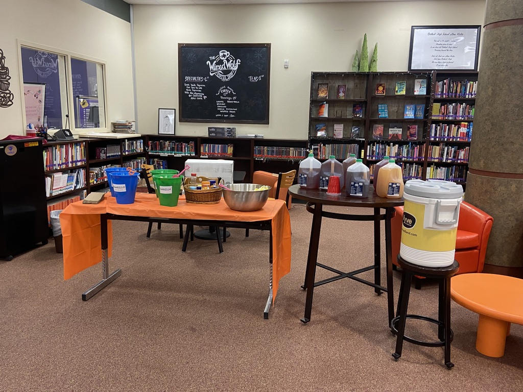 Popcorn and Tea Bar!