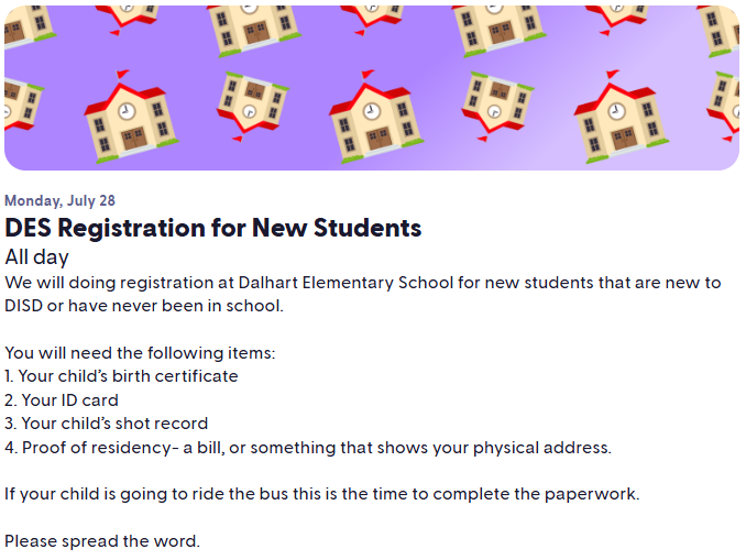 Registration