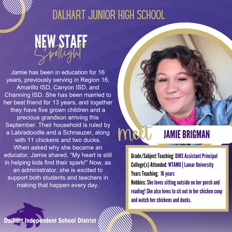 new staff spotlight brigman
