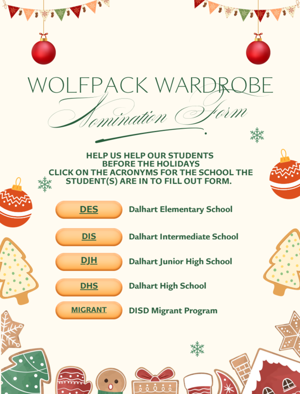 Wolfpack Wardrobe Nomination Form