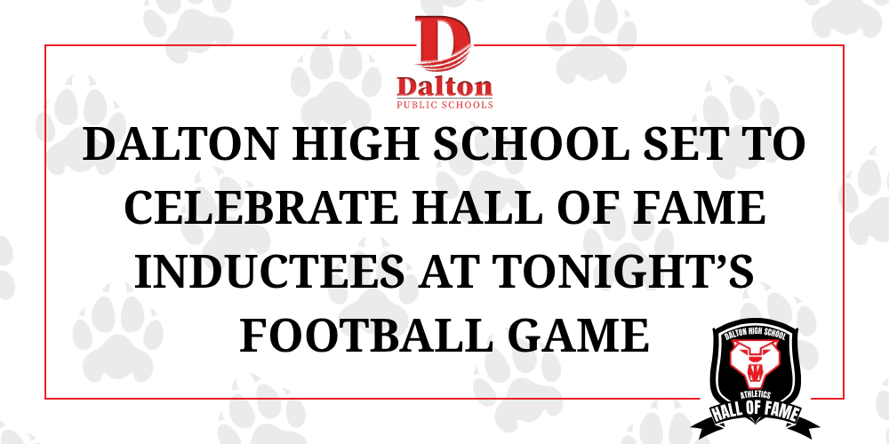 Hall of Fame Athletics Dalton High School
