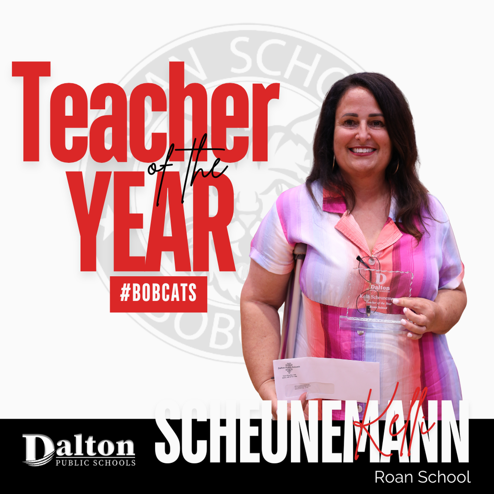 Kelli Scheunemann Named Roan School’s 2024–2025 Teacher of the Year