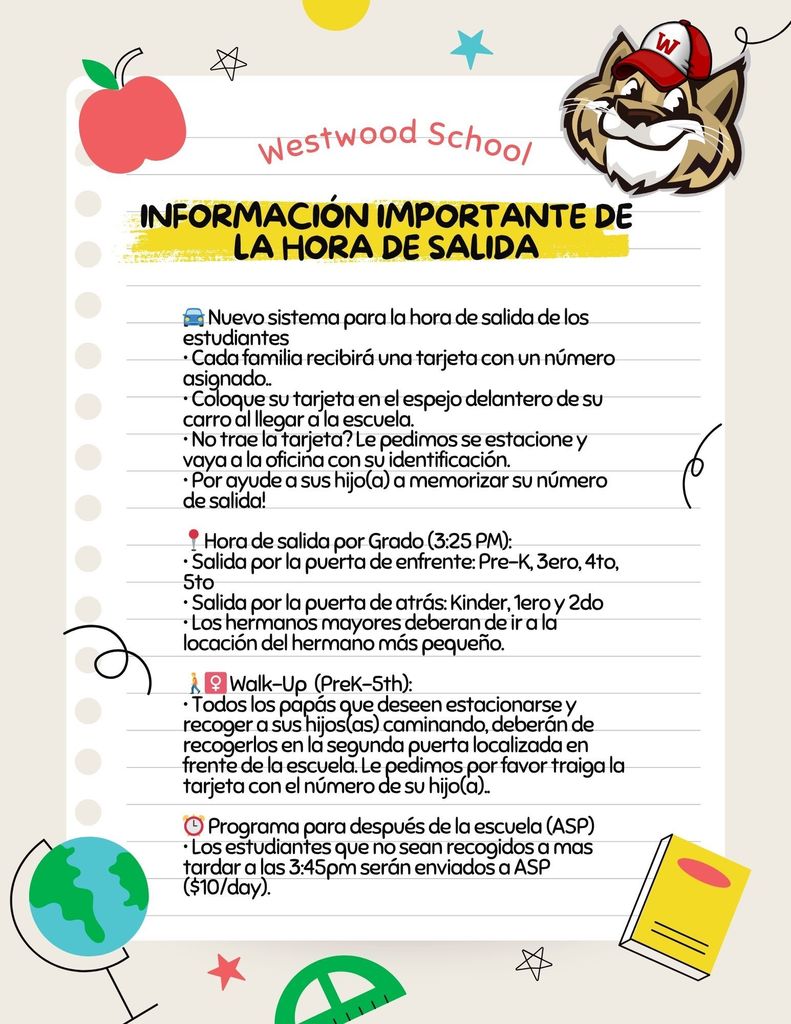 Dismissal Updates-Spanish