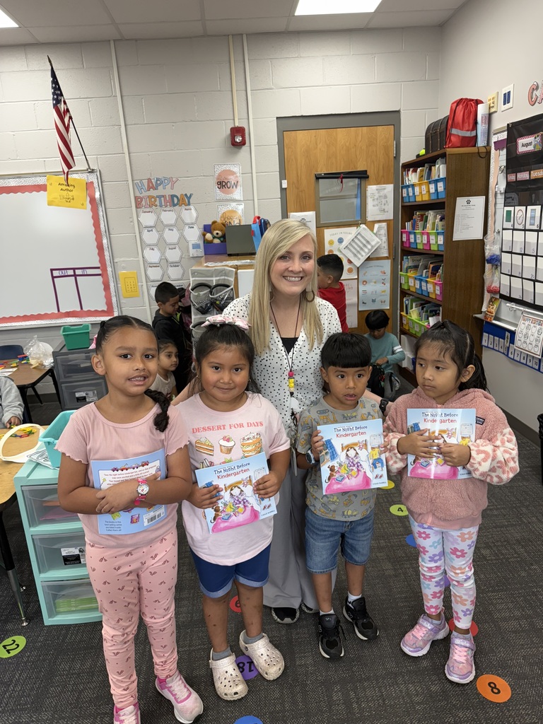 Teacher with students 