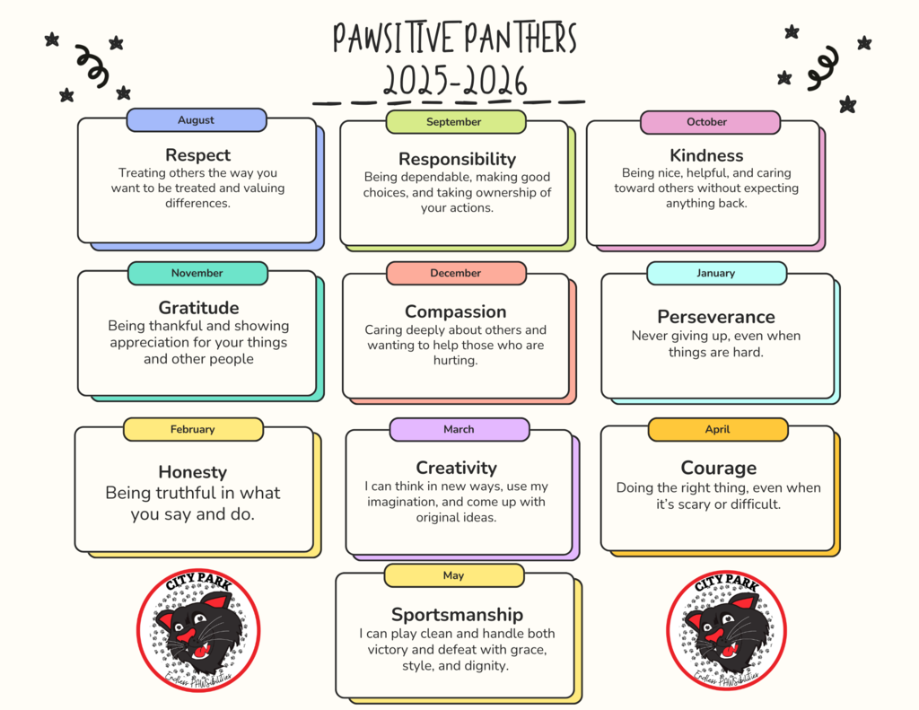 graphic for PAWsitive Panthers 
