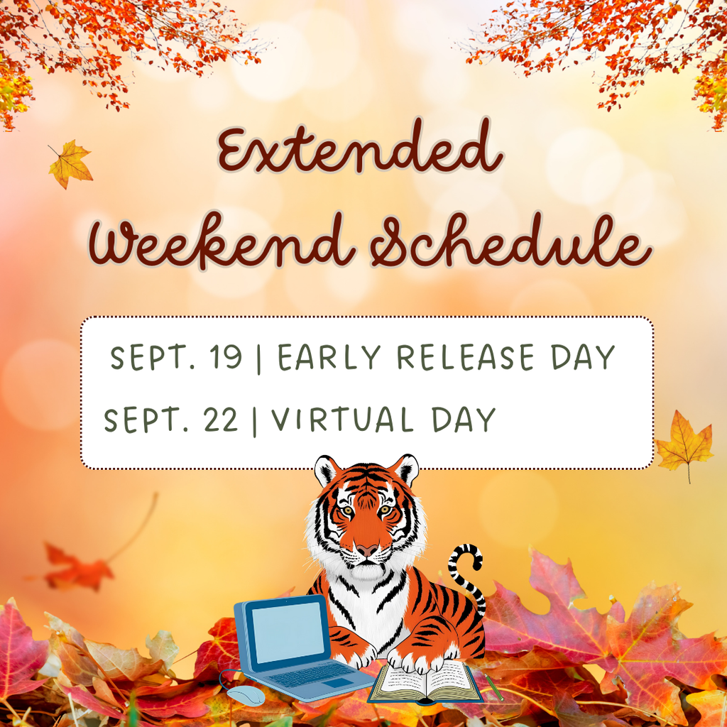 Extended Weekend Schedule