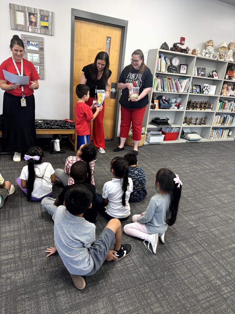 photo of students recognized as PAWSitive Panthers