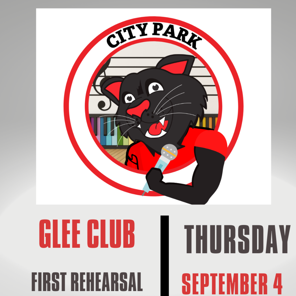 Glee Club Rehearsal graphic