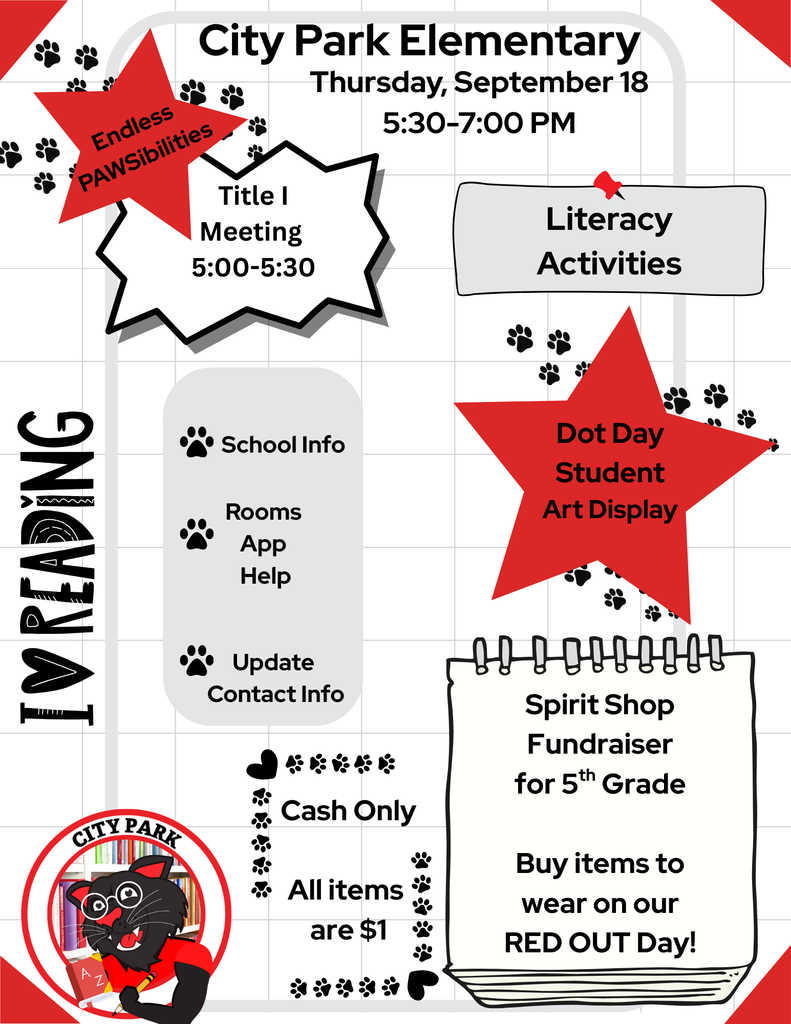 Family Literacy Night Graphic