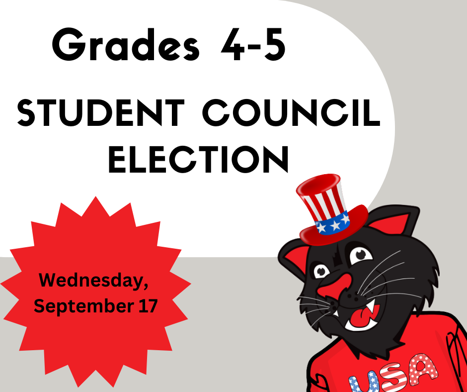 Student Council election graphic
