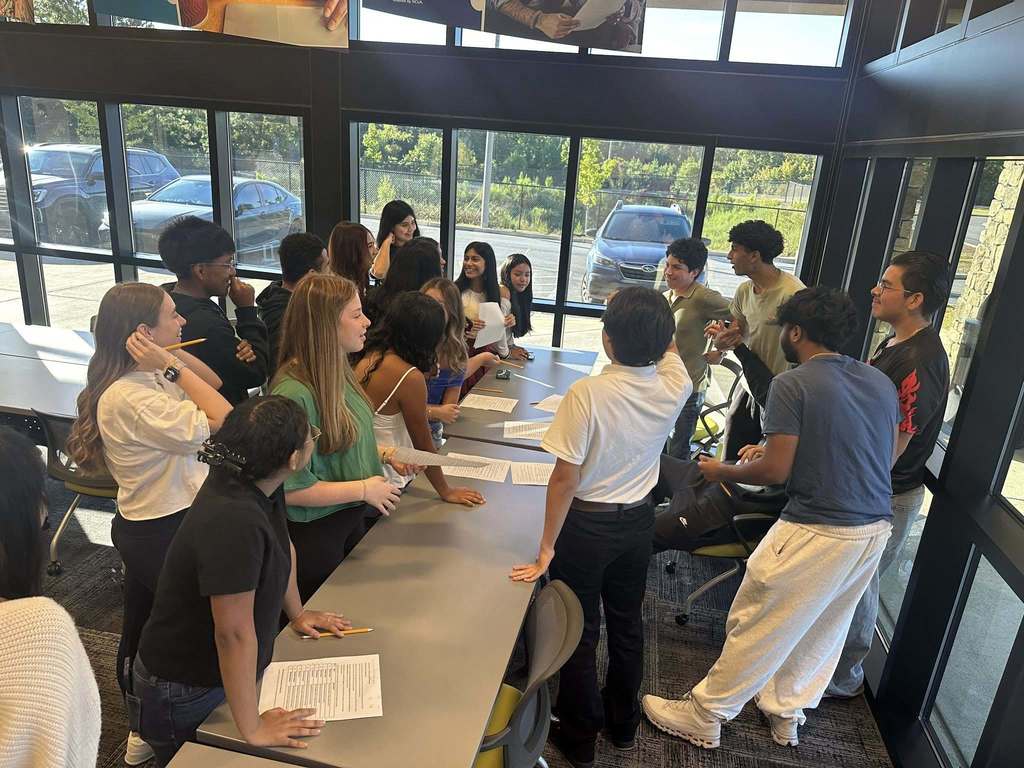 Students and teacher leaders from The Dalton Academy and Dalton High School gathered at the JA Discovery Center to kick off the year with officer inductions, team challenges, inspiring guest speakers, and valuable networking with advisory boards. Our students demonstrated strong leadership throughout the day, showing that the future is bright. Thank you to Mrs. Holverson and Mrs. Starks for organizing such a meaningful and impactful experience.