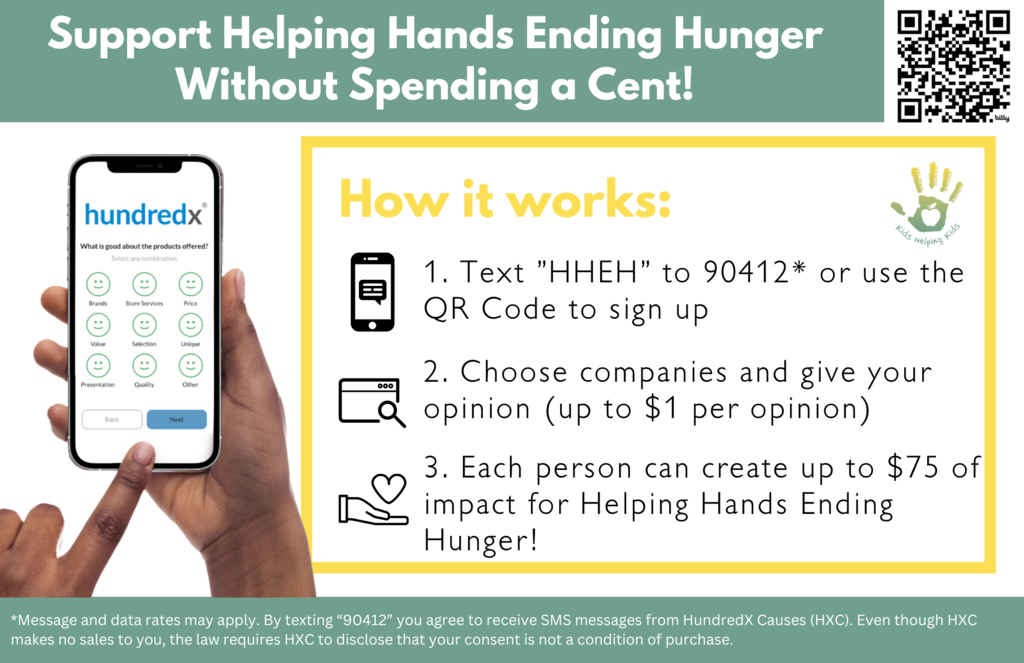 Support Blue Ridge’s Helping Hands Program!  We’re raising funds for our Helping Hands Program, and we need your help! From now until October 6, you can support us—no purchases required. Simply download the app, sign up, and complete surveys. Each survey earns our school $1 toward our goal of $1,500.