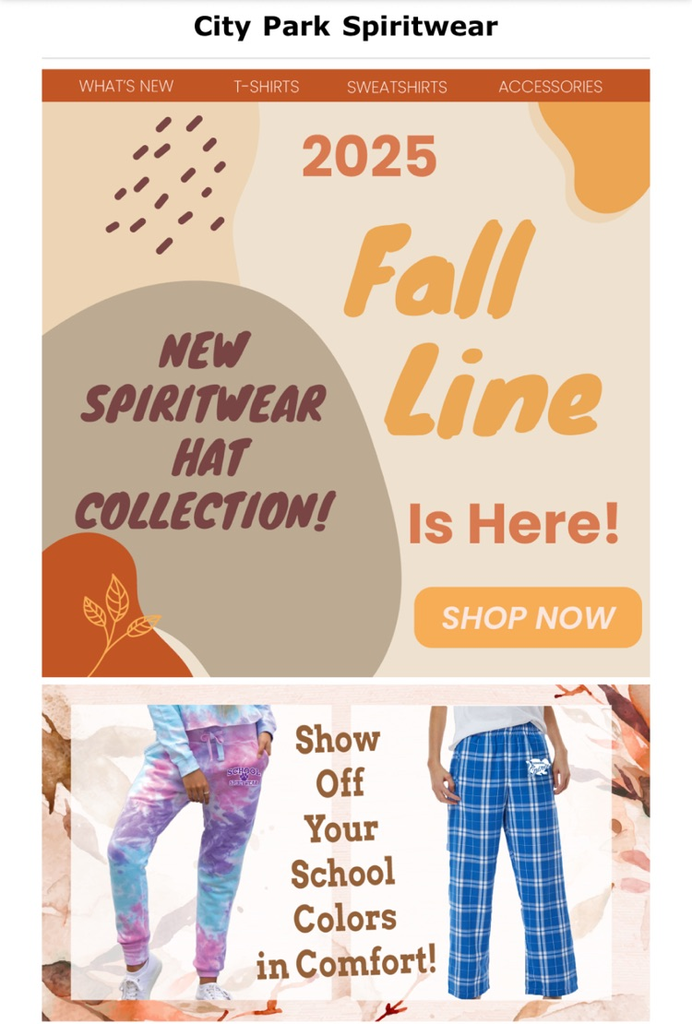 spirit wear graphic