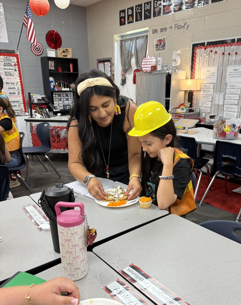 Classroom Spotlight: Fifth graders in Mrs. Mariela Vazquez’s class at Brookwood School transformed their room into an Earth Construction Zone!  Wearing yellow helmets and orange vests, students explored constructive and destructive processes that shape our planet. Using Chips Ahoy cookies, graham crackers, frosting, and chocolate chips, they modeled divergent, convergent, and transform boundaries—all inside a “caution-taped” construction zone! Hands-on learning made science come alive as students discovered how the Earth is constantly changing beneath our feet.