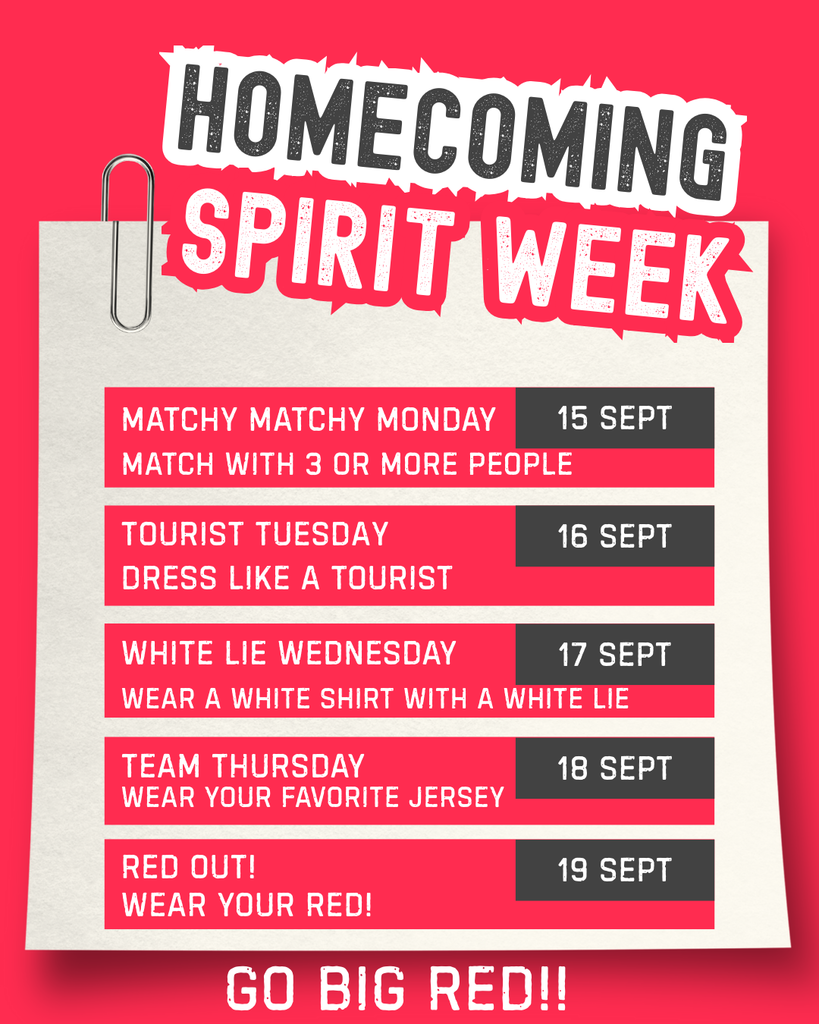 Homecoming Spirit Week