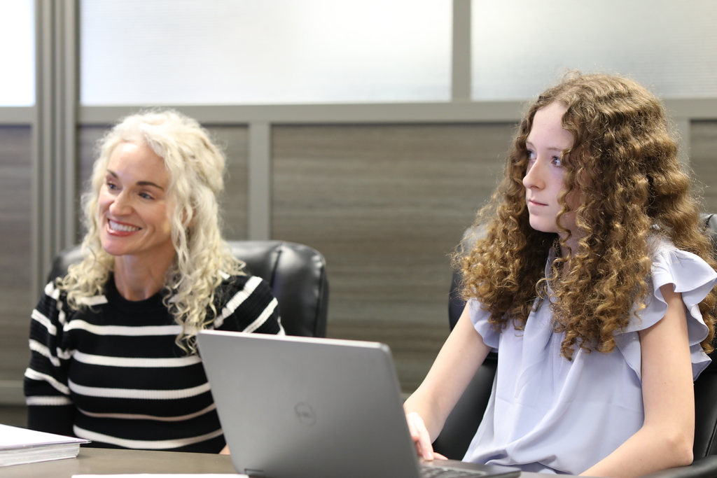 We are so proud of Hammond Creek Middle School Broadcasting and Communications Teacher Jennifer Barmore and Dalton Junior High School student Taylor Grace Amonett for presenting with PBS News Hour Student Reporting Labs at the National Educational Telecommunications Association (NETA) Conference!