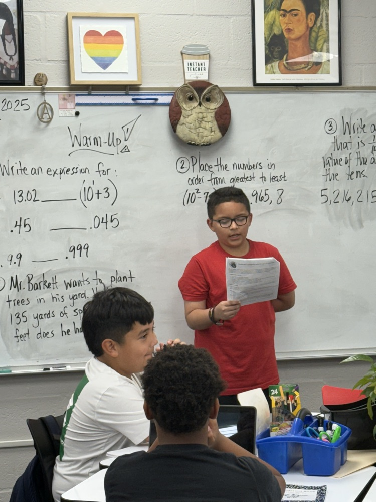 student making campaign speech 