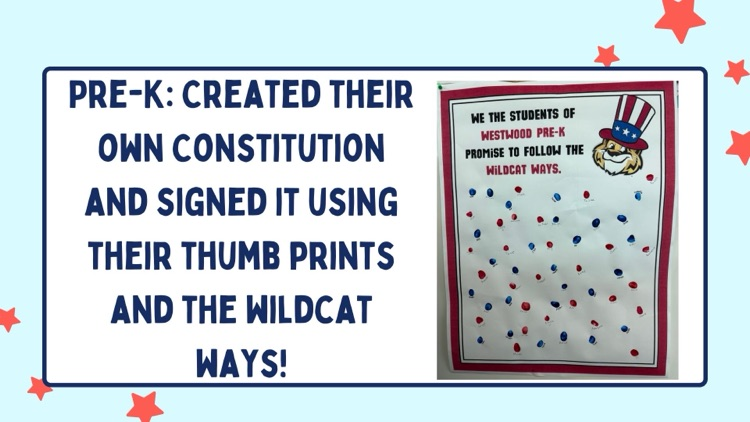 PreK Constitution Day activity 