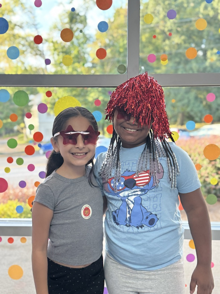 student at dot day display 