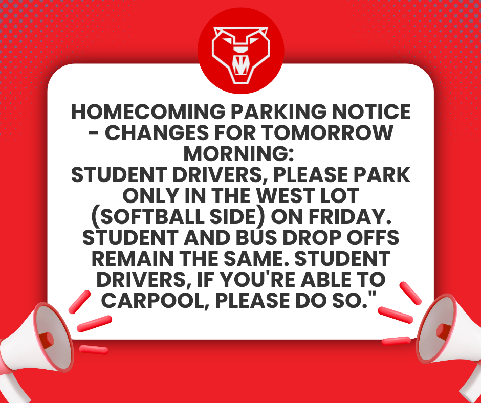 Homecoming parking