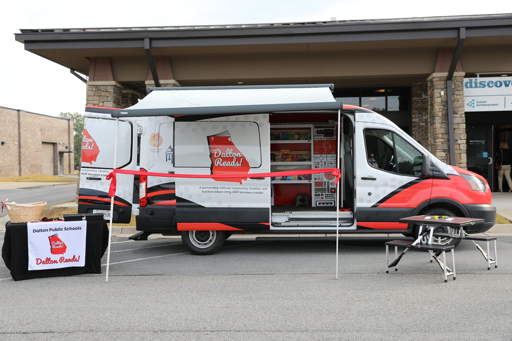 Dalton Public Schools Dedicates "Dalton Reads!" Mobile Library On Georgia Reads Day