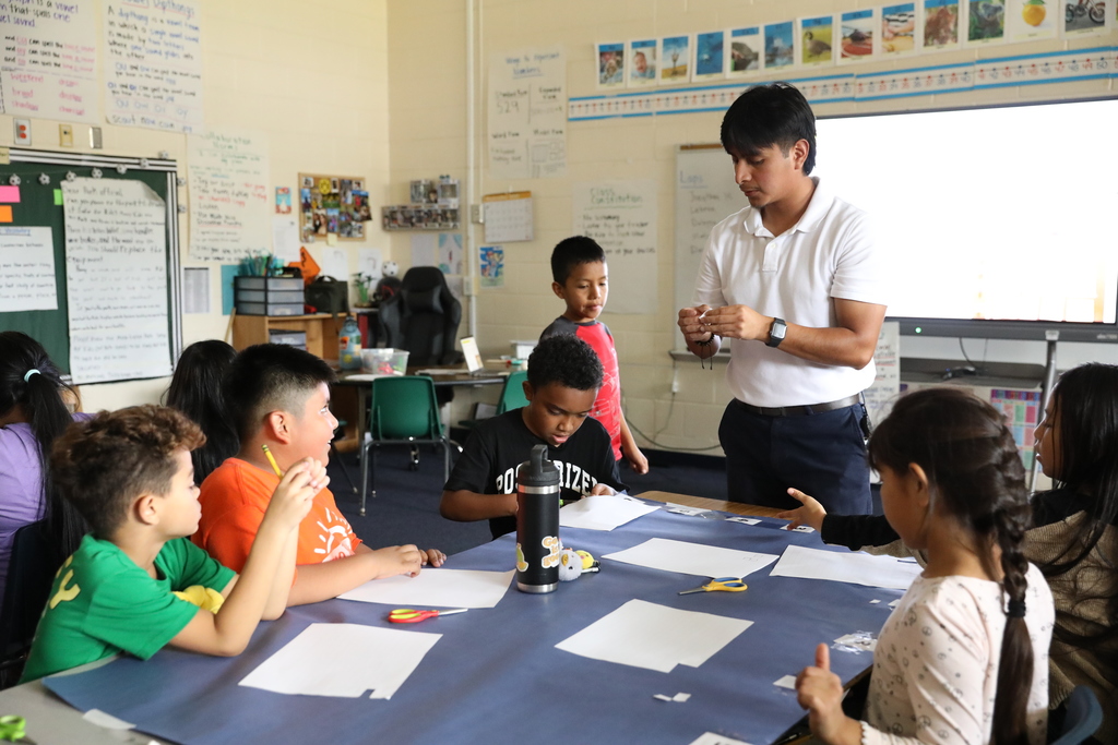 Classroom Spotlight: In Cesar Martinez’s classroom at Blue Ridge School, students brought math to life by creating giant multiplication charts! Through hands-on activities, they explored rectangles and multiplication in a fun and engaging way during their math instruction time.
