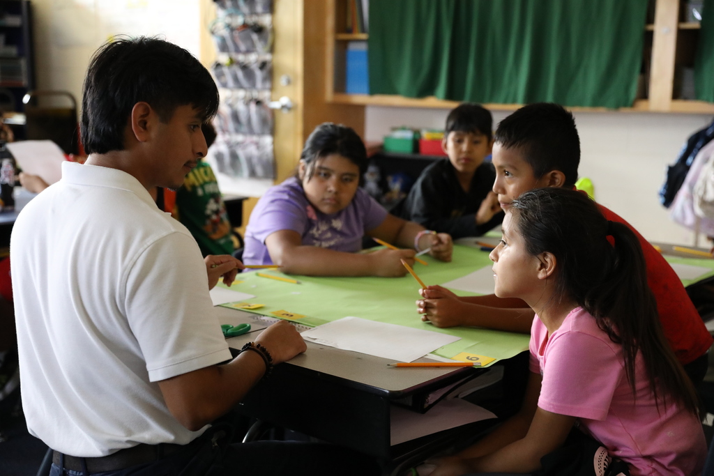 Classroom Spotlight: In Cesar Martinez’s classroom at Blue Ridge School, students brought math to life by creating giant multiplication charts! Through hands-on activities, they explored rectangles and multiplication in a fun and engaging way during their math instruction time.