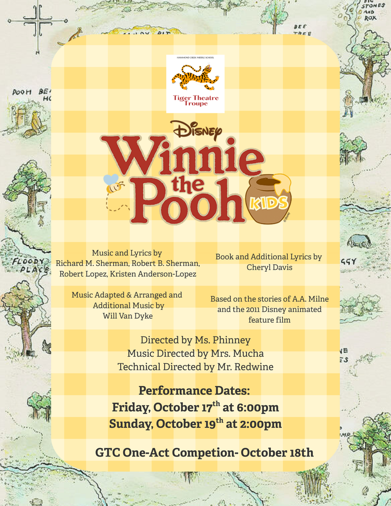 Winnie the Pooh Play Poster