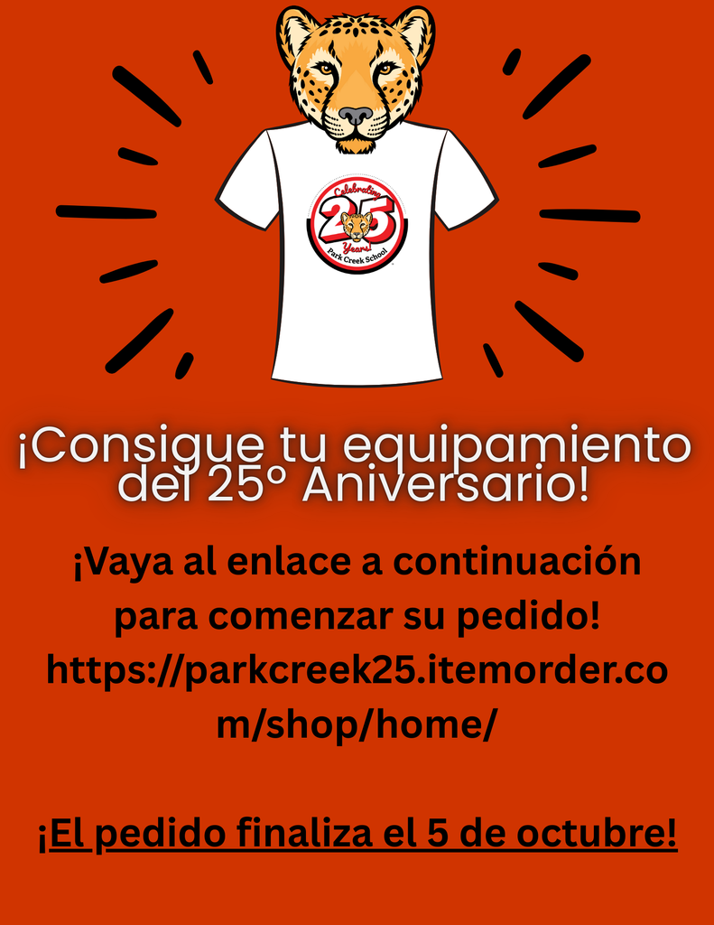 25th Anniversary shirt order