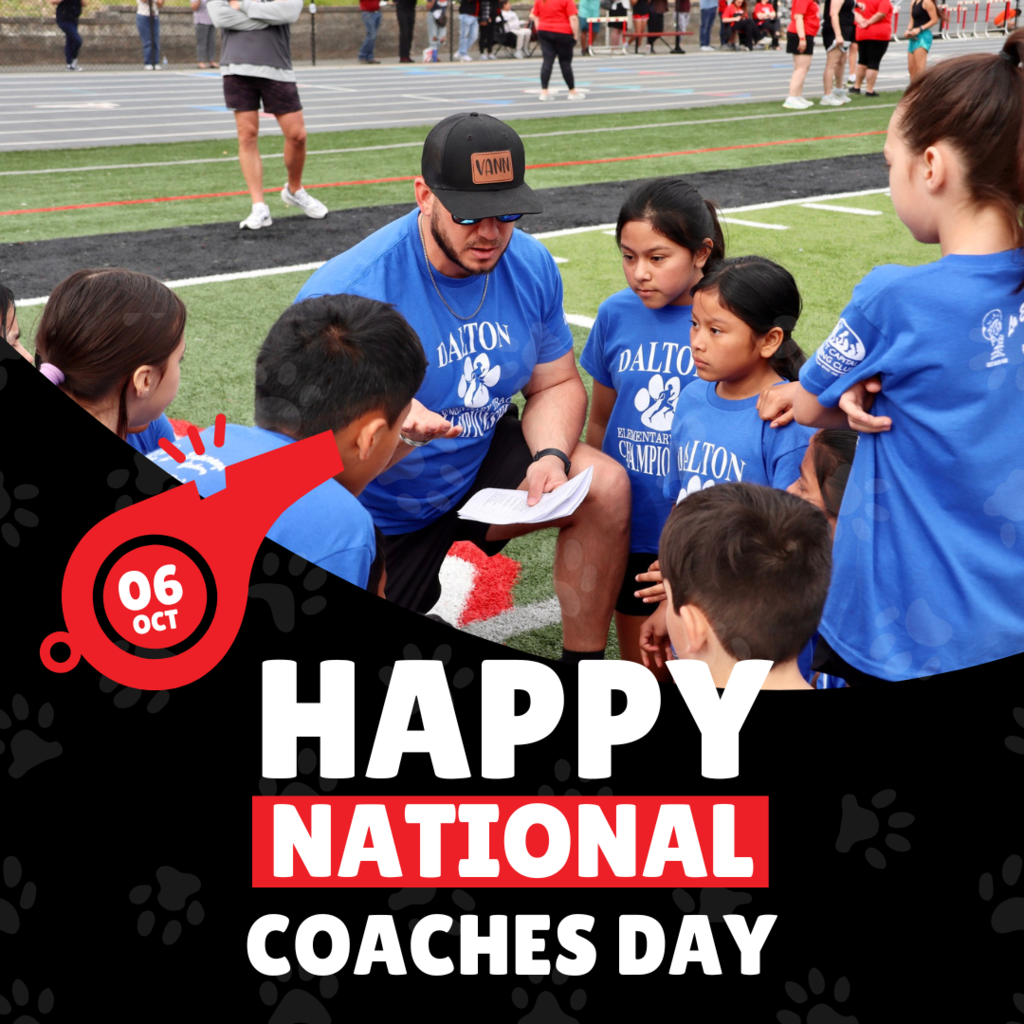Happy National Coaches Day! Today, we celebrate the incredible coaches who support our students in every aspect of their lives—whether it’s in athletic activities, academic pursuits, or beyond. Your dedication, leadership, and unwavering support make a world of difference. We are truly grateful for everything you do to inspire and guide our students to success!