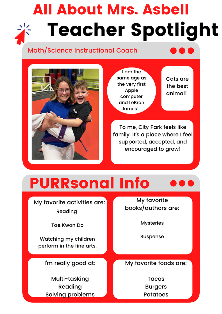 Staff Spotlight infographic 