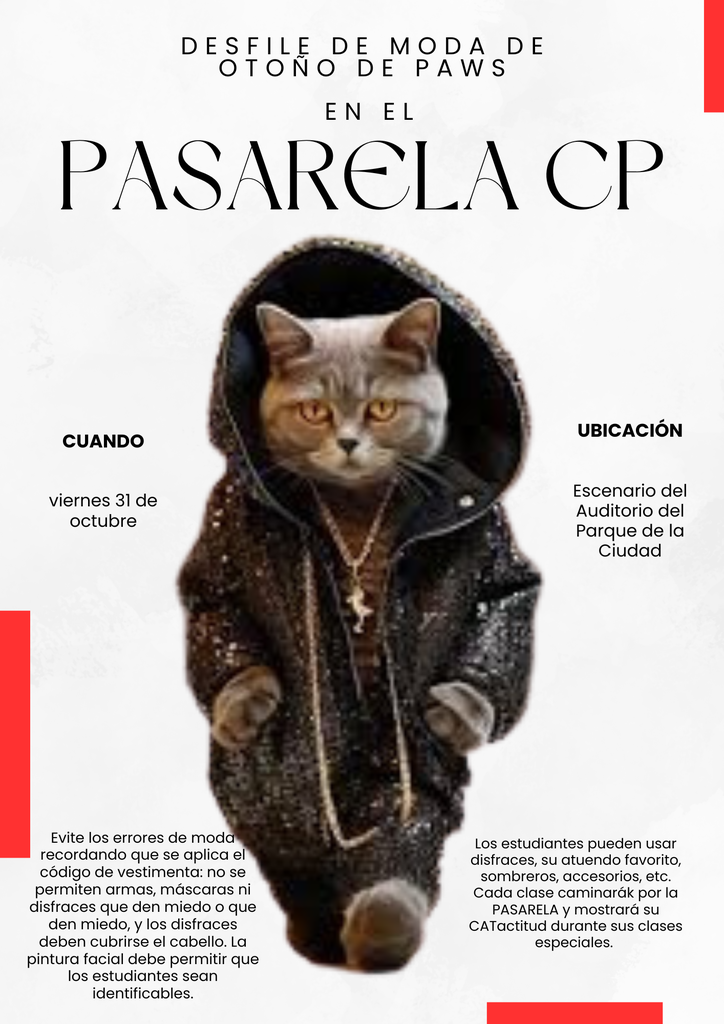 Fall Fashion Show Graphic