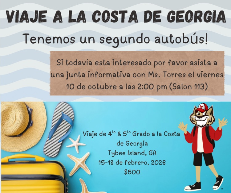 Coastal Trip Graphic-Spanish 