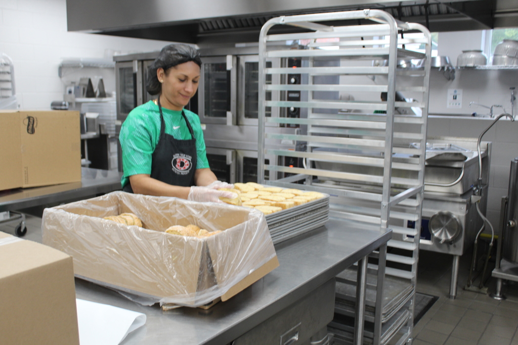 photo of cafeteria staff
