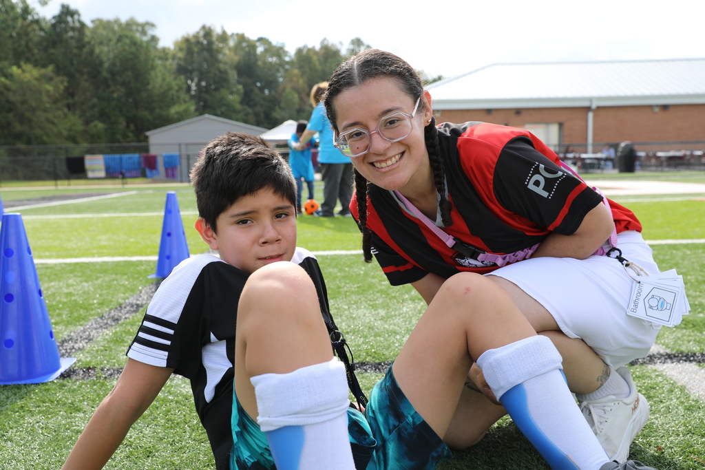 Students had an incredible time at the Dalton Stadium showing off soccer skills, playing games, and connecting with our amazing community partners. They learned about teamwork, perseverance, and the power of community support while enjoying a fun day outdoors.