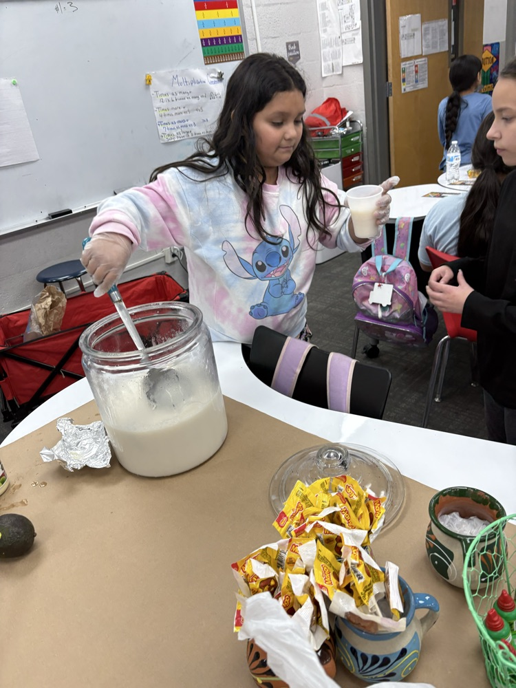family volunteers in classroom