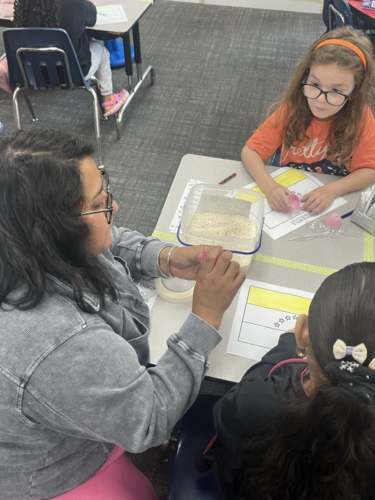 students in first grade class
