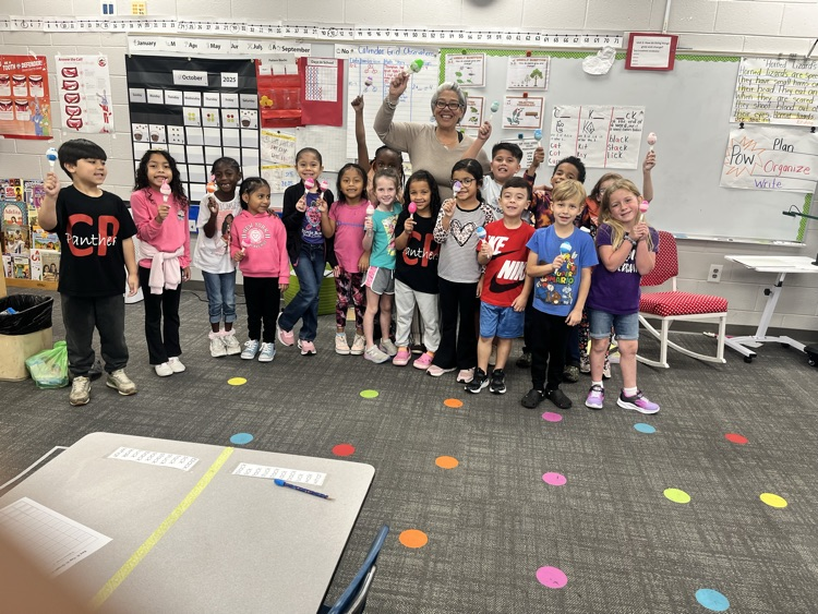 students in first grade class