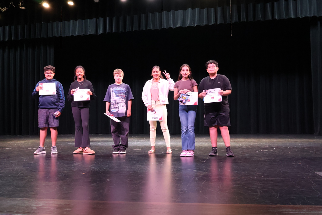 6th Grade Students Q1 2025