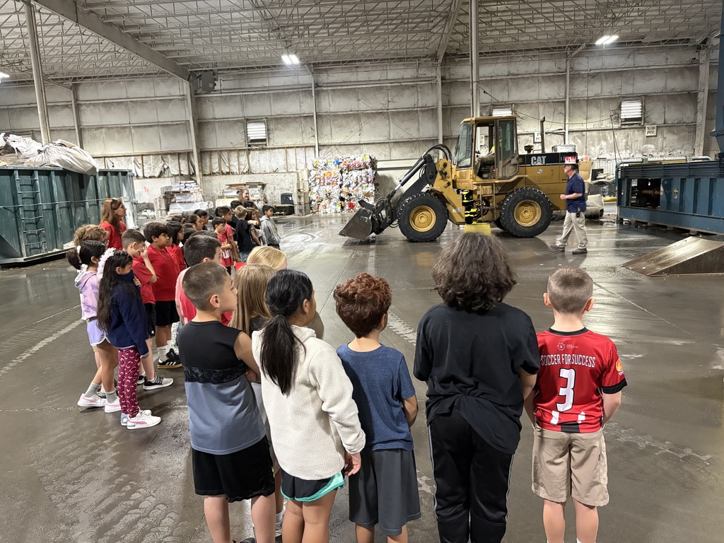 3rd graders went to the dalton-whitfield solid waste authority to learn about recycling!