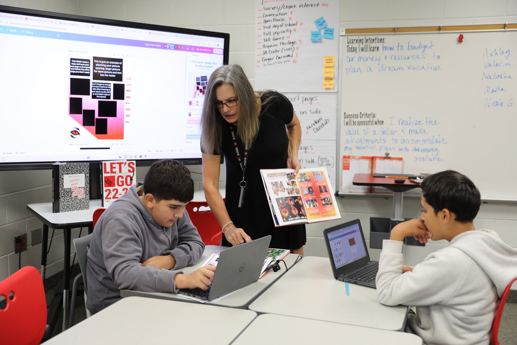 Classroom Spotlight: Tiffany Thompson’s Yearbook students at Dalton Junior High School have been busy capturing memories! From analyzing surveys to snapping photos and designing creative layouts, these talented students are hard at work bringing the 2025–2026 yearbook to life.