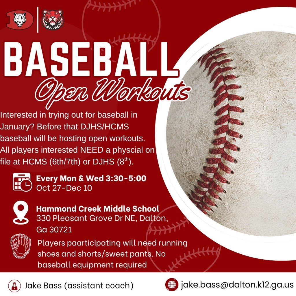 Baseball Open Workouts