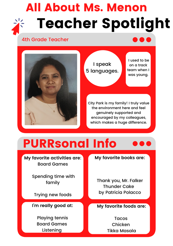 Staff Spotlight infographic