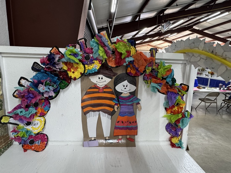 student artwork on display 