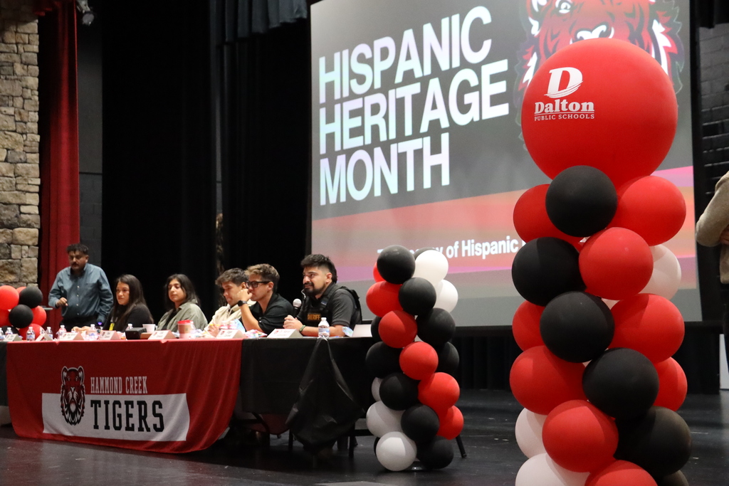 Celebrating culture and community! Hammond Creek Middle’s Social Studies Department held its first-ever Hispanic Heritage Month panel, where students learned from local leaders about their experiences and contributions. Thank you to all who made this special event possible!
