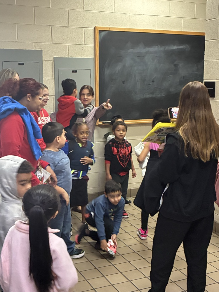 kindergarten students visit fire station