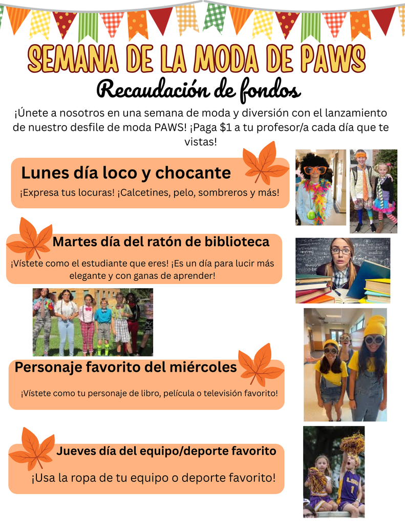 PAWS Fashion Week Graphic 