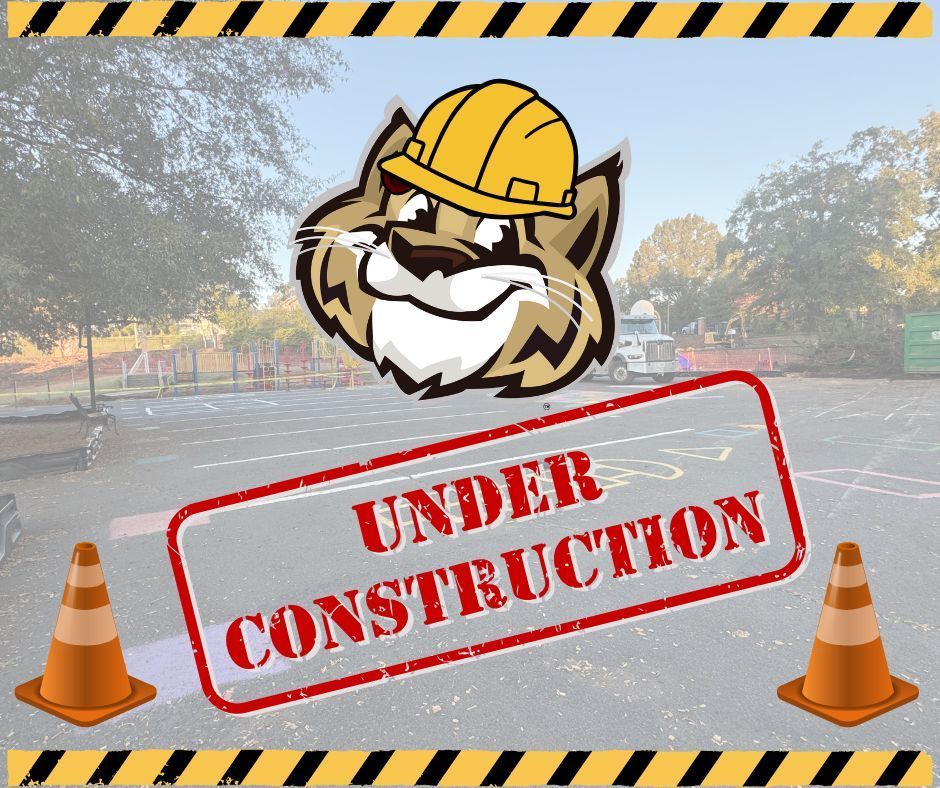 Playground picture with under construction tape