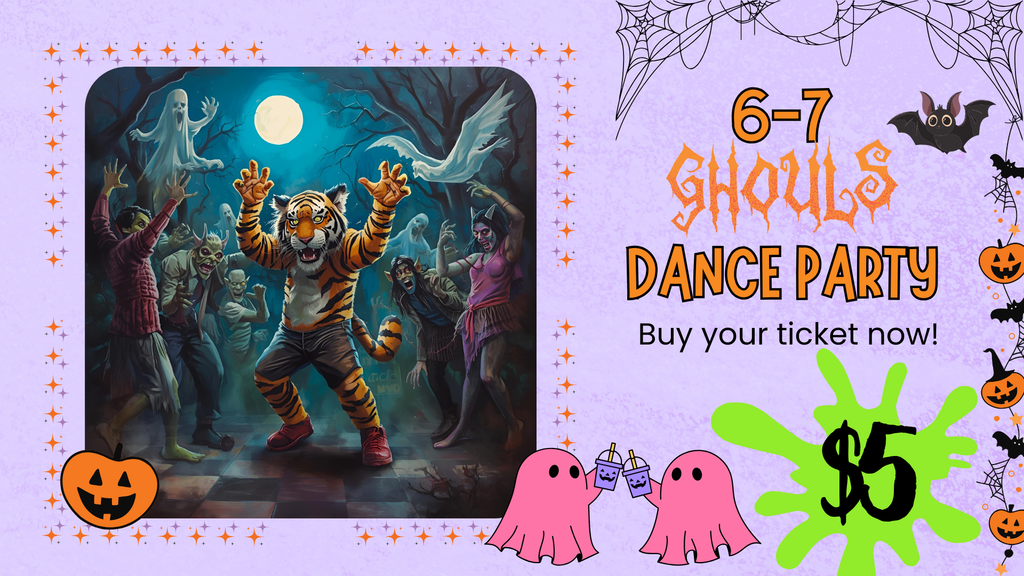 🎃🕸️ HCMS 6~7 Grade Ghouls Dance Party! 🕸️🎃  Get ready to glow and groove! Our Halloween Dance Party is happening Friday, October 31, during school hours! 👻  🎟️ Tickets: $5 — on sale October 22! (No tickets will be sold the day of the dance!) ✨ Extras: Glow merch & concessions available for purchase  🧛♀️ Costumes encouraged! Faces must remain uncovered, and no weapons of any kind are allowed.  💡 Not feeling the dance floor? That’s okay! Designated rooms will be open for students who choose not to participate.  Don’t miss out — grab your ticket now and join the spooktacular fun! 🐾🖤❤️  🖤 A Hauntingly Good Time at HCMS! 🖤