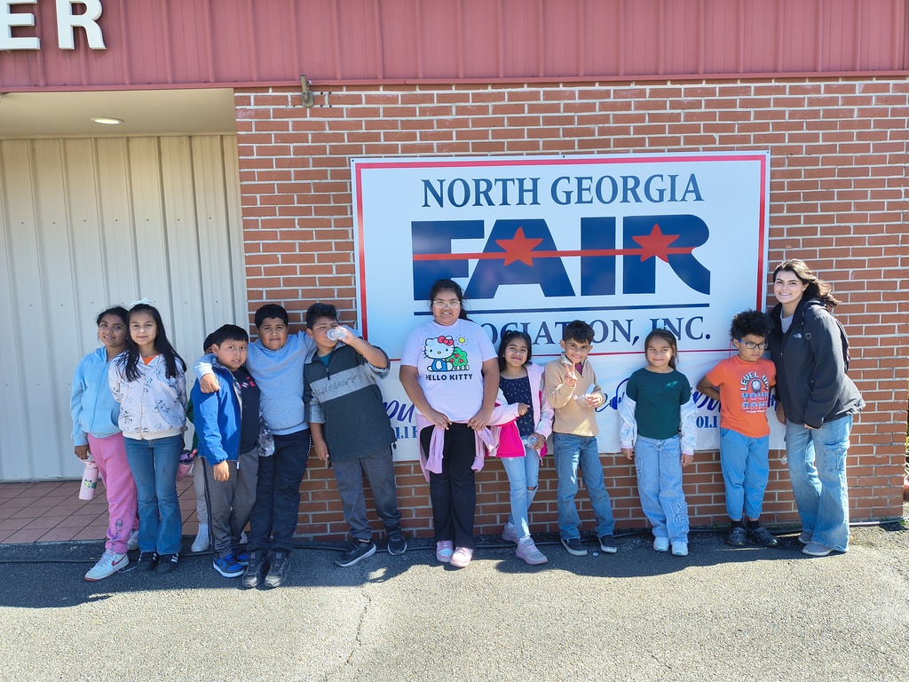 students at fair